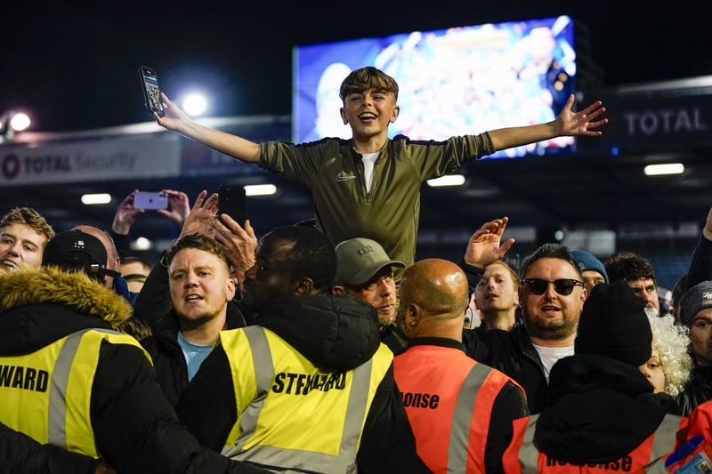 The phenomenal pictures telling story of Portsmouth night of League One title glory
