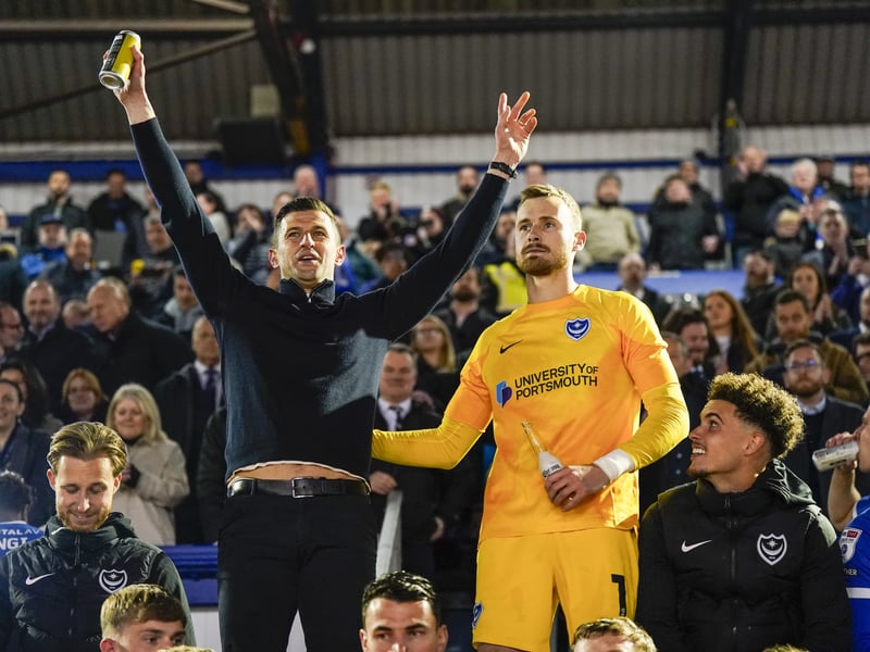 The phenomenal pictures telling story of Portsmouth night of League One title glory
