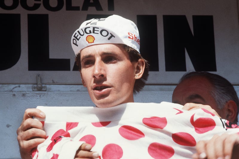 Gorbals-born Robert Millar is one of the finest cyclists which Scotland has ever produced and was crowned King of the Mountains in the 1984 Tour de France. 