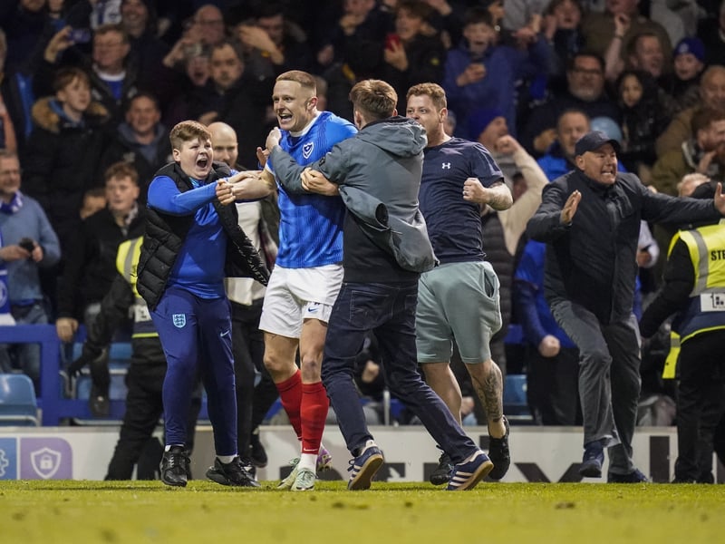 The phenomenal pictures telling story of Portsmouth night of League One title glory
