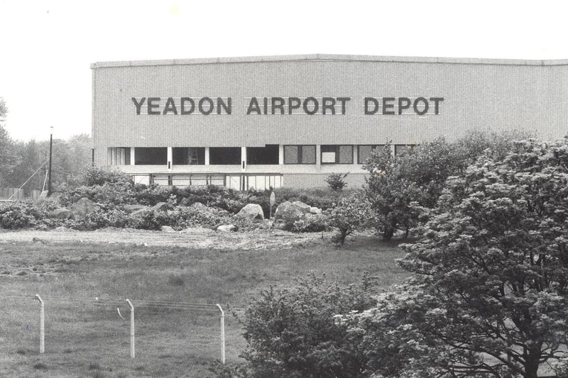 Jun e 1985 and a long campaign was being fought to change this sign to reflect Leeds Bradford Airport.