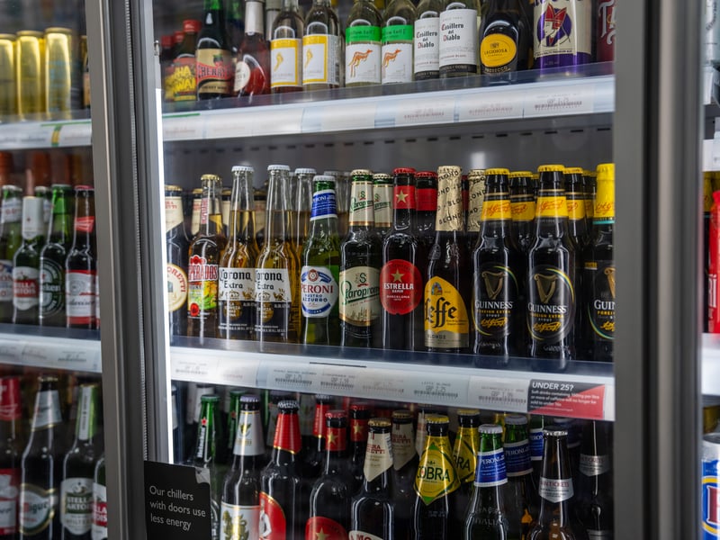 Meanwhile, the minimum unit price for one 330ml bottle of beer will increase to 86p from 66p. 
