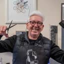 John Milton is celebrating 50 years running his John's Hairstyling's barber shop in Woodhouse, Sheffield. Picture: Dean Atkins, National World