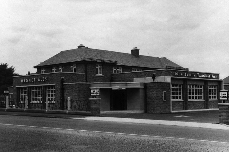 The Travellers Rest pub pictured in September 1959