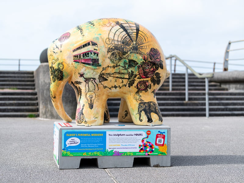 They form the biggest-ever public art trail the town has seen, running for eight weeks.