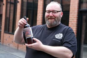 Tim Young, founder of Paradise Garage Brewing. Tim moved his business from London to Sheffield due to Kelham Island's growing reputation in the alcohol industry.