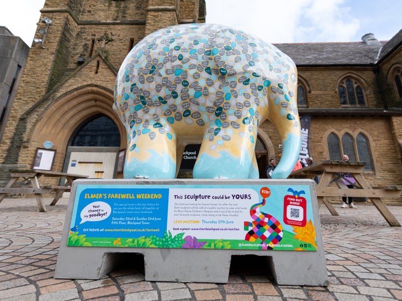 Pebbles truly is a one-of-a-kind sculpture, full of tributes to people from across the Fylde coast and providing a lasting memory through art.
