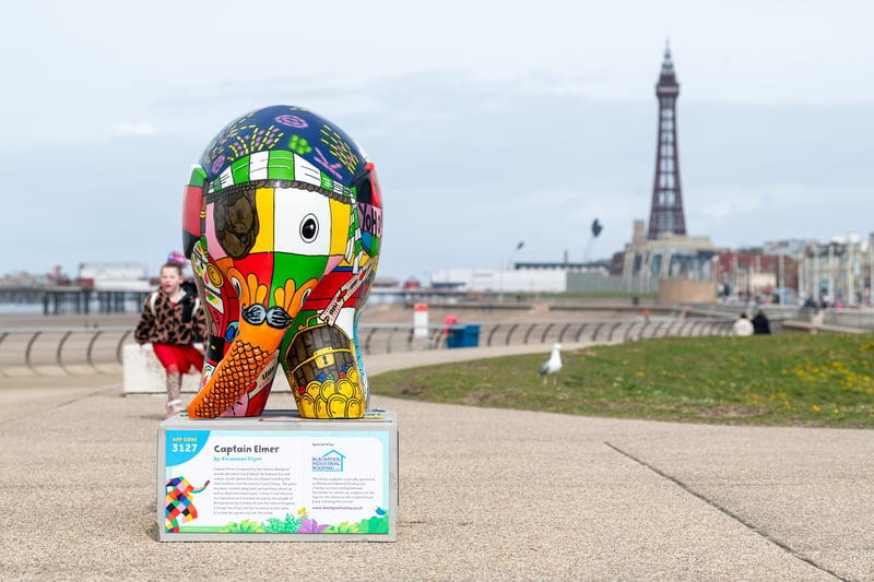 Once the trail has finished, the sculptures will be auctioned off to raise vital funds for the hospice's specialist care to their patients and their families.