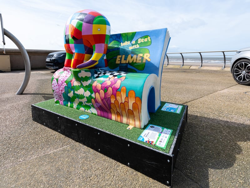 This sculpture is a wonderful celebration of the fantastic illustrations of David McKee.