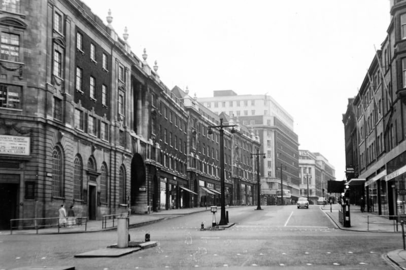 A view down The Headrow in May 1959.