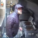 Do you know this bearded man? Police release picture after break-in at Saw Grinders Union bar in Sheffield.