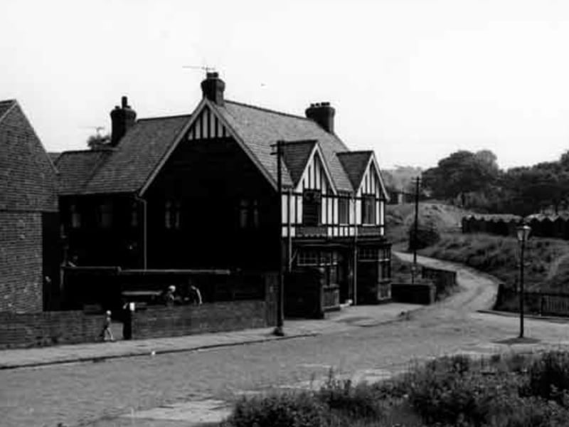 The Halfway House pub on Britannia Road, Darnall, in June 1968