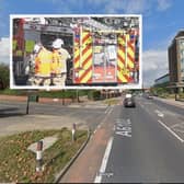 Firefighters have revealed the cause of a fire that caused traffic chaos on Prince of Wales Road, Sheffield (pictured). Picture: National World / Google