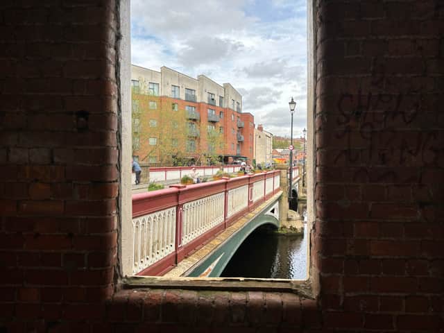 Ball Street Bridge in Kelham Island, Sheffield. Kelham has received lots of praise as one of the best up-and-coming areas in the country.