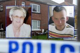 Liam Naylor throttled and stabbed Doreen Walker over 40 times so he could steal her £104 pension, which he spent on a night out in Barnsley and a McDonald’s