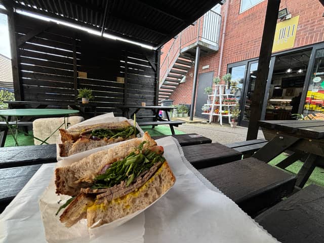 The Kelham Deli's 'The Traditional' sandwich. It is one of the lesser known independents in the Kelham, but is absolutely brilliant.