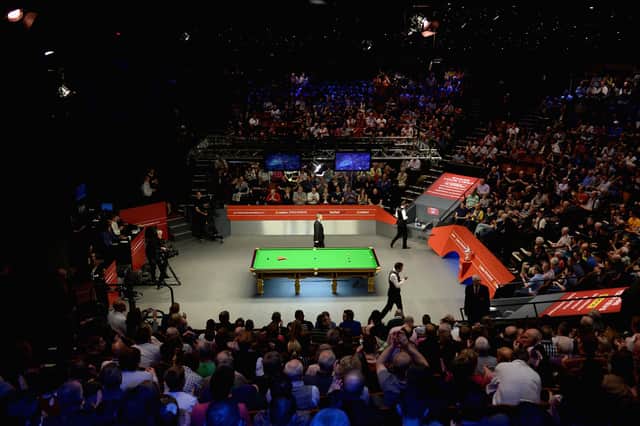 World Snooker Tour chairman Steve Dawson has said the ball is in the council's court when it comes to keeping the World Snooker Championship in Sheffield beyond 2027, when the current deal ends. Photo: Gareth Copley/Getty Images