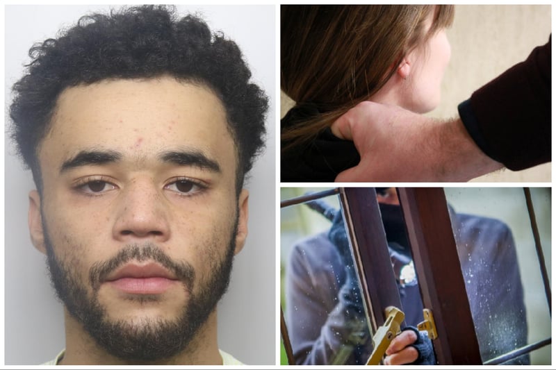 Kieran Richards, 22, of Ferrand Avenue, Bradford, was jailed for 28 months and banned from driving for 23 months after admitting ABH, aggravated vehicle taking, going equipped for theft, burglary and theft of a car. In one incident in May 2021, he attacked his ex-girlfriend - and later offered her £2,000 to drop the charges.