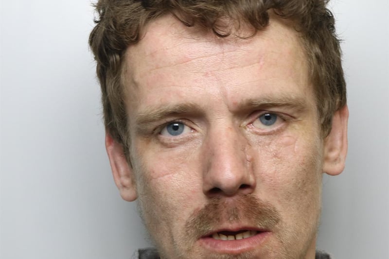 Michael Brown, 34, of no fixed address, was jailed for 40 months after admitting a charge of robbery, theft and possession of a bladed article. It came after he pulled a large kitchen knife out at the Euro Garages business off Peel Avenue in Durkar, Wakefield, when a shop worker tried to stop him from stealing vapes on March 16.