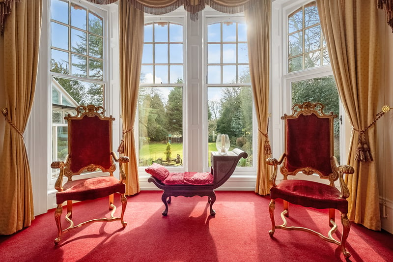 Inside the stunning property on Westbourne Road 