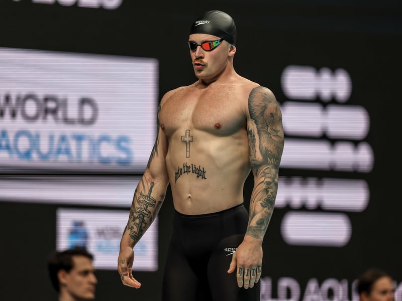 Regarded as the most dominant sprint breaststroke swimmer of all time, Peaty won silver in the men's 100m breaststroke. It is his sixth Olympic medal, having previously won three golds and two silvers at the Olympics.