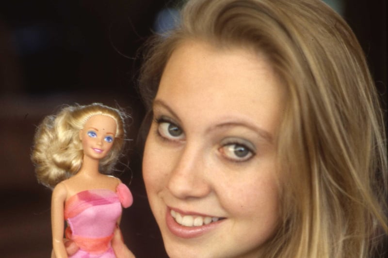 Hayley Foster made the headlines in January 1991 as a Barbie doll lookalike.