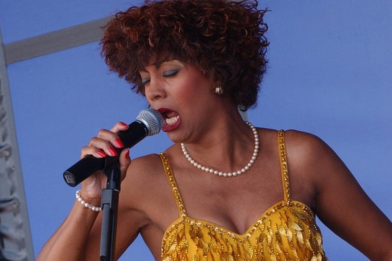 This Tina Turner lookalike wowed the crowds at the 2006 Seaham Carnival.