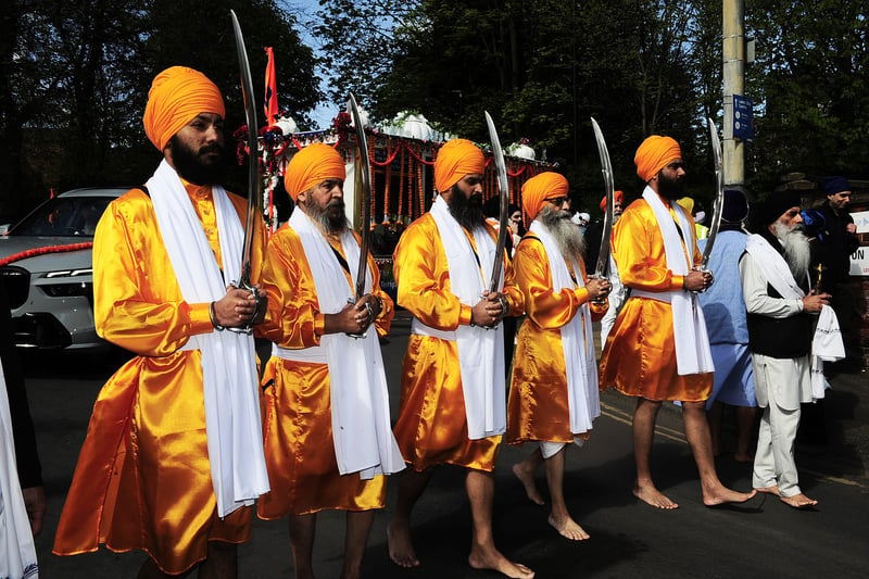Vaisakhi is celebrated in April every year, with processions - known as Nagar Kirtan - taking place across the UK