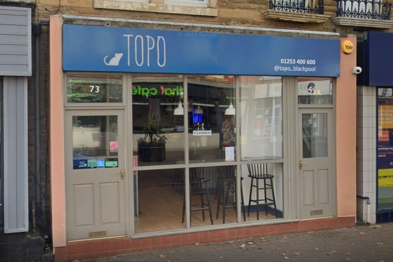 TOPO, on Highfield Road, is a European restaurant which has been praised for its burgers by Matt Oakly and Stewart Haslam, amomg others.
