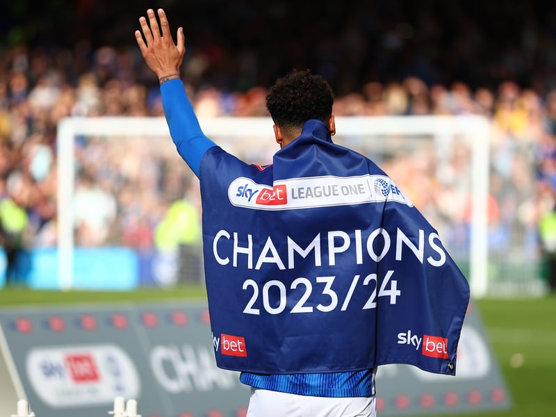 Myles Peart-Harris says thank you to the Fratton faithful