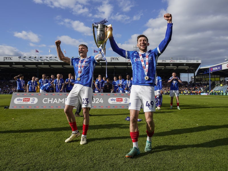 Zak Swanson and Callum Lang celebrate