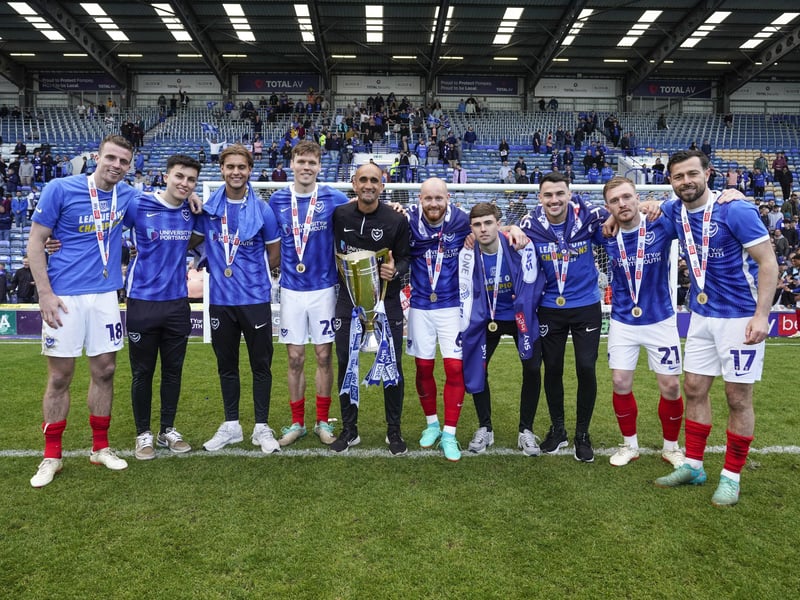 The defensive unit were Pompey's rock this season
