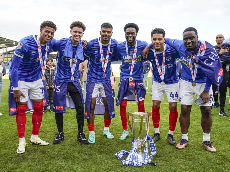 From left: Kusini Yengi, Josh Martin, Tino Anjorin, Abu Kamara, Myles Peart-Harris and Christian Saydee