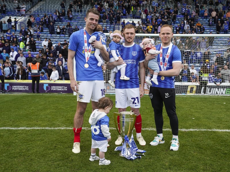Proud dads Conor Shaughnessy, Jack Sparkes and Anthony Scully