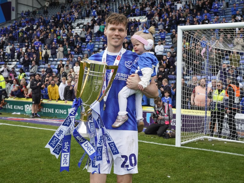 The defender ran Marlon Pack close in The News' Pompey player of the season poll, missing out by just one per cent in the vote. That's after he sat out large chunks of the opening months of the campaign as he played second fiddle to Regan Poole. He finished the season with 44 appearances, a League One winner's medal and chants from the Fratton faithful backing him for an England call-up! A cult figure at PO4, the ever-reliable has made more than 200 appearances for the Blues over the past four seasons.