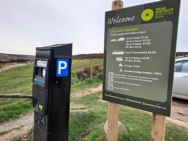The new Burbage Bridge pay and display is coins only for now.