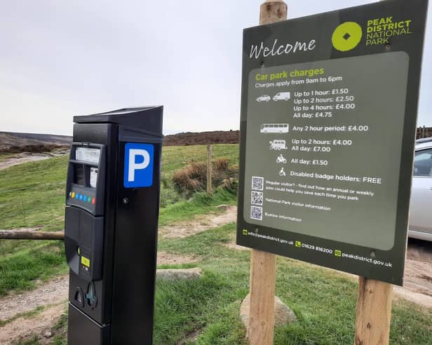 The new Burbage Bridge pay and display is coins only for now.