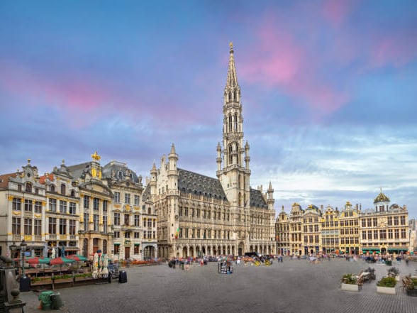 Unassuming Brussels is the capital of Belgium and boasts its Medieval Grand-Place along with many 17th-century buildings and daily flower markets.