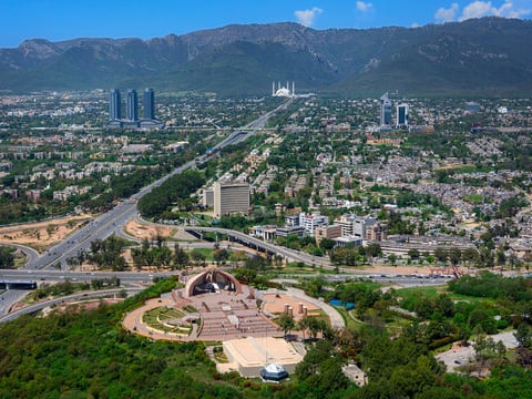 Serving as the capital of Pakistan since the Sixties, Islamabad was divided into sectors along a grid of clean, tree-lined streets.