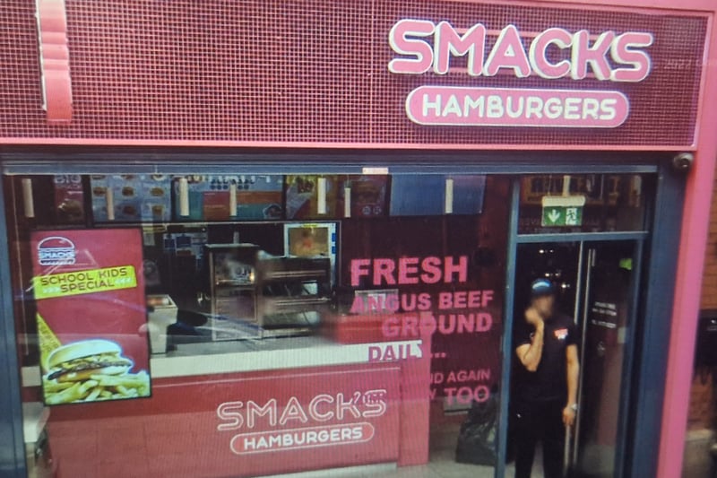 Smacks Hamburgers, a takeaway at 223 New Hall Lane, Preston was also given a score of five