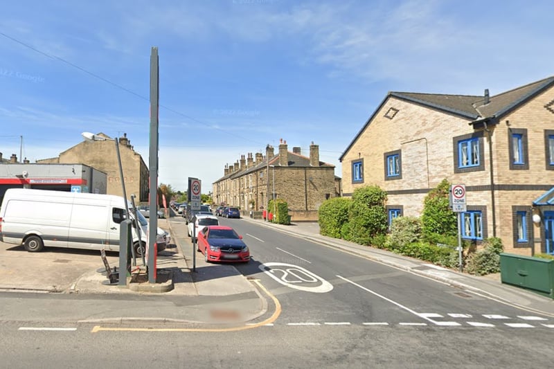 Richardshaw Road, Thorpe Road and Somerset Road in Pudsey recorded 597 crimes between March 2023 and February 2024