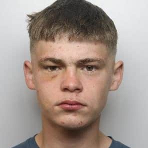 Tyrese Tomlinson, aged 19, from Sheffield. Tyrese has been jailed for his involvement in a violent robbery and the theft of a car.