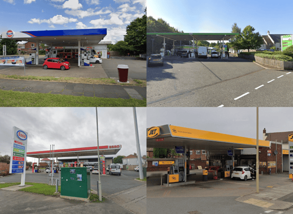 These are the cheapest places for fuel in South Tyneside on Monday, April 22. Photo: Google Maps.