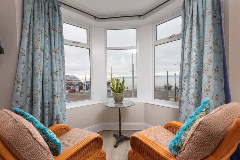 Carousel Suite, sleeps 4, £561 from July 7-12. Open plan kitchen, seaview, one bedroom