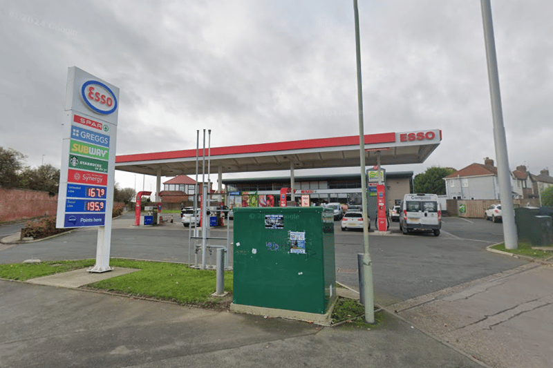 At Esso, on York Avenue, unleaded cost 148.7p per litre and diesel cost 155.7p per litre on the morning of Monday, April 22.