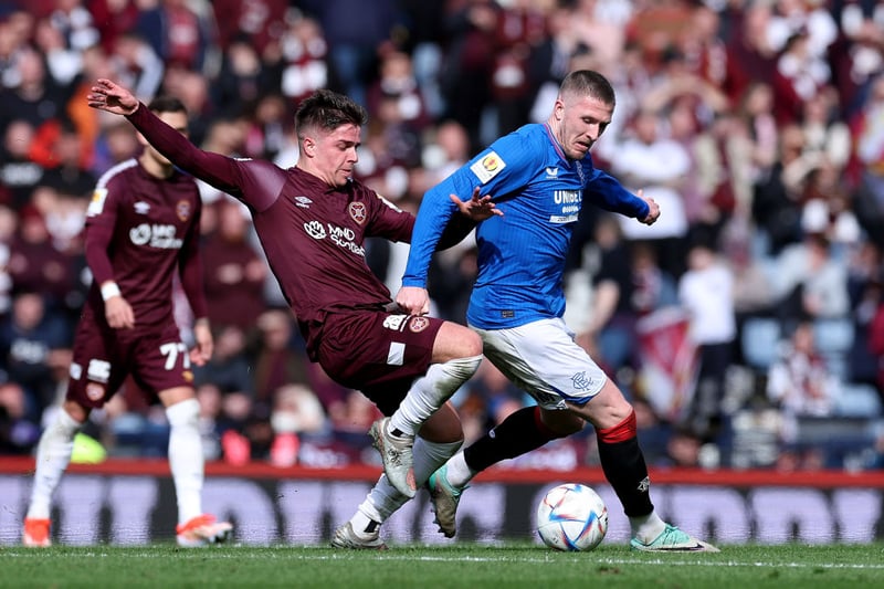 John Lundstram was in the thick of the action at Hampden on Sunday.