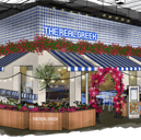 An illustration of what The Real Greek will look like in Meadowhall Shopping Centre, Sheffield.