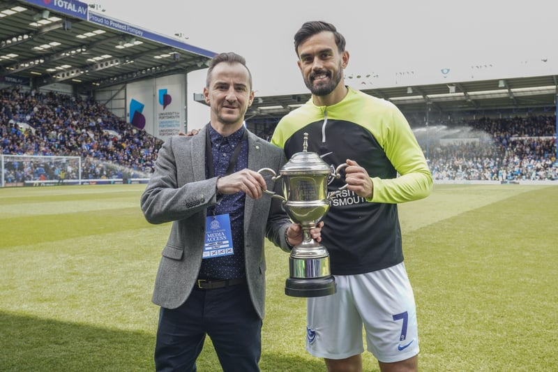 He's seen his heroes Linvoy Primus and Arjan De Zeeuw lift the prestigious News player of the season, now Marlon Pack follows in their footsteps by lifting the trophy