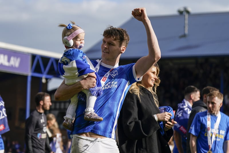 Will it be farewell? Things will become clearer next week, but whatever happens the defender is now a Pompey legend and assured of a huge reception this weekend.