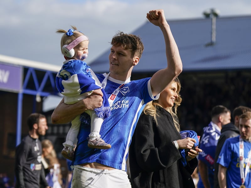 Will it be farewell? Things will become clearer next week, but whatever happens the defender is now a Pompey legend and assured of a huge reception this weekend.